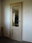 Interiérové dveře a obložková zárubeň, Dveře Inspira BK1 , CPL Akát, Klika Richter RKL 1973 nerez